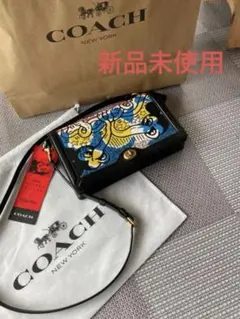 【新品】ディズニー ミッキー coach 未使用