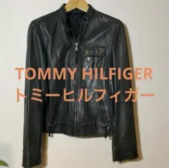 最終値下げ❗️[美品] トミーヒルフィガー レディース 革ジャン