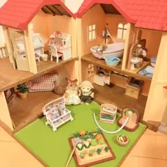 シルバニアファミリー あかりの灯る大きなお家　はじめてのシルバニアファミリー