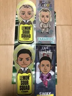 鈴木昂秀 千社札 SWAY ステッカー　居酒屋えぐざいる　プリントラムネ