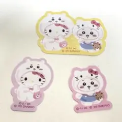 サンリオ ちいかわ コラボ フレークシール ステッカー