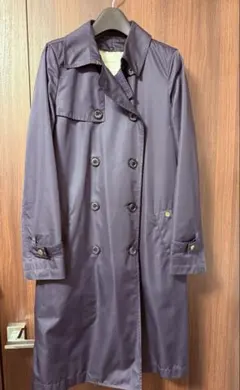 【マッキントッシュフィロソフィー】外せるベスト付きトレンチコートネイビー38