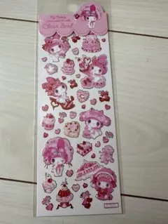 飴ノ森ふみか　サンリオふち箔クリアシール　マイメロ