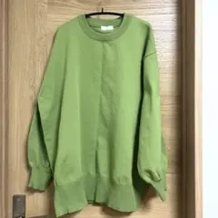 スウェットライクニット ニット