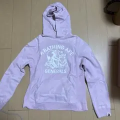 A BATHING APE GENERALS パーカー ピンクのサムネイル