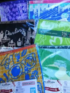 一番くじ Mrs. GREEN APPLE G賞 ジャガードタオルコンプリート