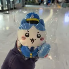 ちいかわ ハチワレ パイロット 空港 飛行機 ぬいぐるみマスコット