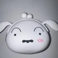 クレヨンしんちゃん シロ がま口ポーチ
