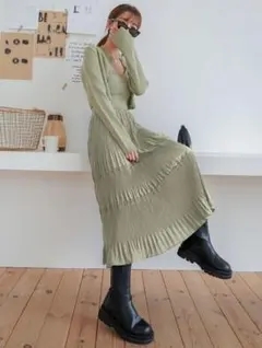 ロングスカート レディース　ティアードスカート　スカート　韓国　カジュアル　秋服