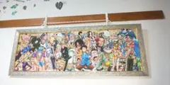 ONE PIECE☆ ジグソーパズル ☆専用フレーム付