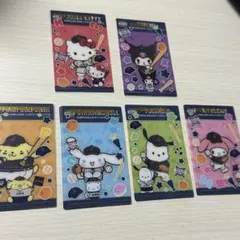 タイトーくじ　侍ジャパン×サンリオキャラクターズ G賞クリアカードセット