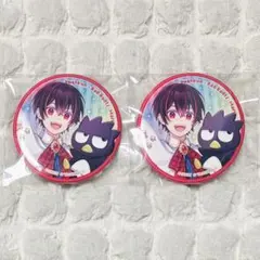 ゆあんくん ゆあん 等身 】 缶バッジ カラフルピーチ サンリオ から
