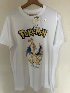 ＊新品タグ付きUNIQLO UT ポケモン リザードン Tシャツ ホワイト L