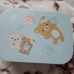 リラックマ　鏡　アクセサリーケース