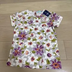 hakka kids 花柄 Tシャツ サイズ0のサムネイル