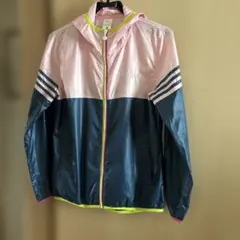 adidas NEO LABEL ウィンドブレーカー ピンク L