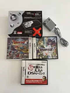 【美品・箱あり】New 2DS LL はぐれメタルデザイン <5点+おまけ付>