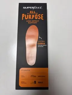 SUPERfeet スーパーフィート オレンジ Fサイズ　新品　インソール