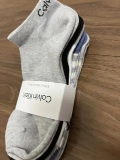 カルバンクライン　レディース　ショートソックス 　5足