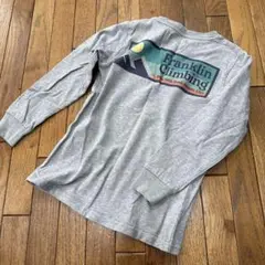 フランクリンクライミング バッグプリントボックスロゴ長袖Tee 8T
