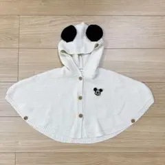 ベビー服 ミッキー ポンチョ
