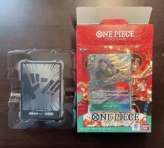 ONE PIECEカードゲーム ST-30 未開封デッキ＋特典パック開封済
