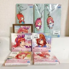 五等分の花嫁 一番くじ 祝福の門出 キャンバスボード 二乃 三玖 四葉 五月