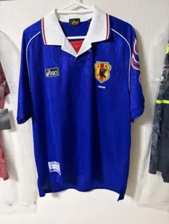 日本代表 炎 ユニフォームフランスW杯 復刻版 半袖 中田英寿 サッカー