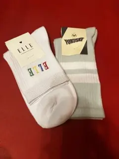 ELLE FUKUSKE レディース ソックス 2足セット