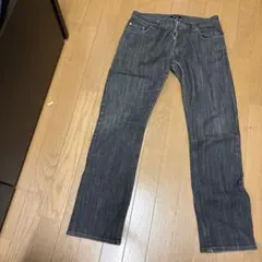 BURBERRY BLACK LABEL ダークグレー デニム