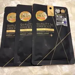 QUALITY 1st SUPER BLACK シートマスク 3枚セットのサムネイル
