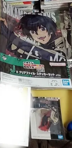 一番くじ SAKAMOTODAYS サカモトデイズクリアファイルアクリルスタンド