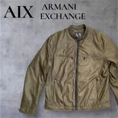 【美品】A/X Armani Exchange レザージャケット 90s
