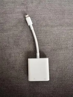 【Apple純正】Lightning - USB 3カメラアダプター 動作確認済のサムネイル