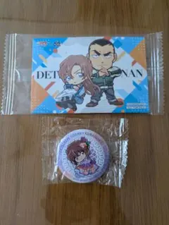 【非売品】名探偵コナン　ステッカー＆缶バッジ