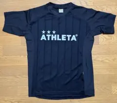ATHLETA Ｌサイズ 黒 ブラック プラクティスシャツ アスレタのサムネイル