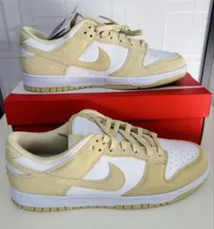 Nike Dunk Low Retro SE ベージュ/ホワイト 11