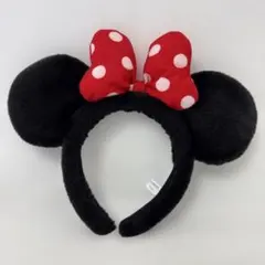 ミニー カチューシャ ディズニーランド ディズニーシー Minnie 赤リボン