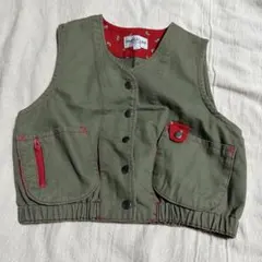 SIMPLE LIFE 120cm ベスト　レトロ　古着