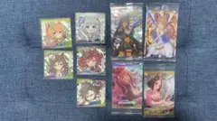 ウマ娘 カード、シール セット