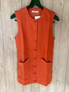 【9540】LATINO オレンジ ベスト Mサイズ