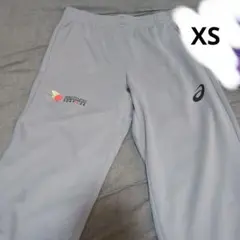 ASICS 世界陸上 スポーツパンツ グレー