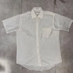 【Sears】OAKTON 80s-90s 半袖シャツ L-XL相当 白のサムネイル
