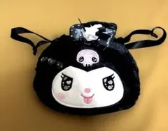 クロミ　サンリオキャラクター 巾着 黒