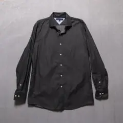 TOMMY HILFIGER 3103 長袖シャツ S 黒