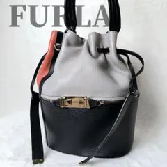 美品✨ 希少 フルラ ヴィヴァドローストリング ショルダーバッグ 2way