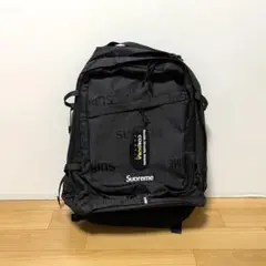 Supreme シュプリーム　バックパック　総柄　ブラック　リュックのサムネイル