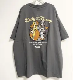 わんわん物語 レディ＆トランプ サガラ刺繍 刺繍 Tシャツ 半袖