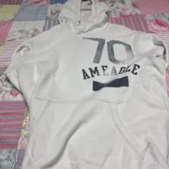 AMERICAN EAGLE OUTFITTERS ホワイトパーカー M