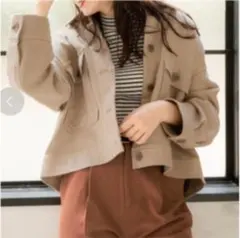 グローバルワーク　ツイルCPOジャケット